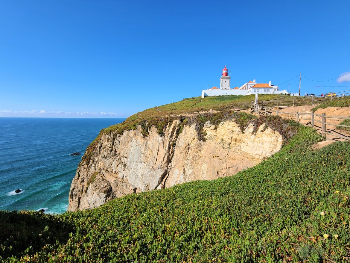 Visiting Cabo da Roca from Sintra SHORT GIRL ON TOUR